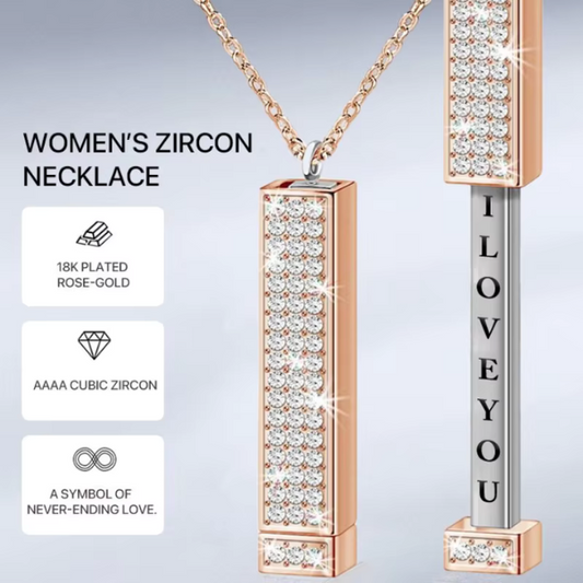 'I Love You' Necklace - A jewel of eternal love