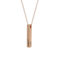 3D graviertes Barcollier - personalisierte Eleganz 